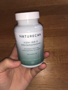 Framsida av naturecan Ashwaganda