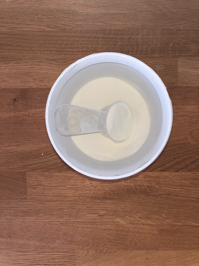 Inuti naturecan kollagen burken