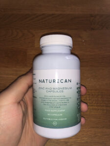 Magnesium & Zink naturecan framsida av burk