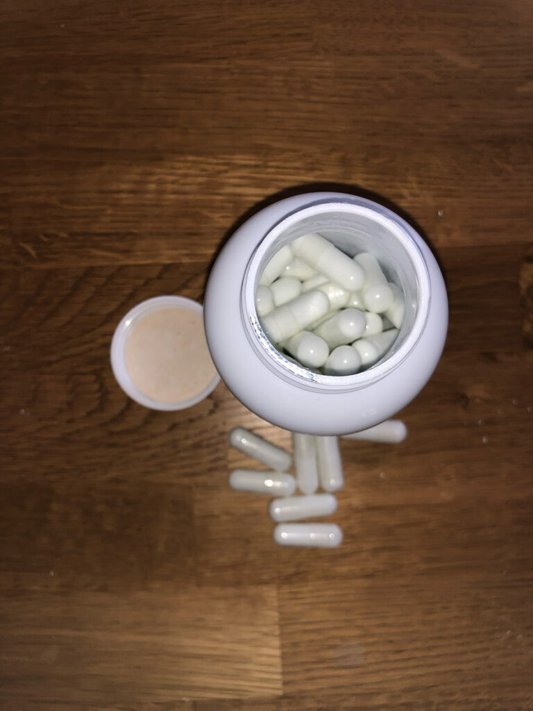 Naturecan Magnesium & Zink burk ovanför