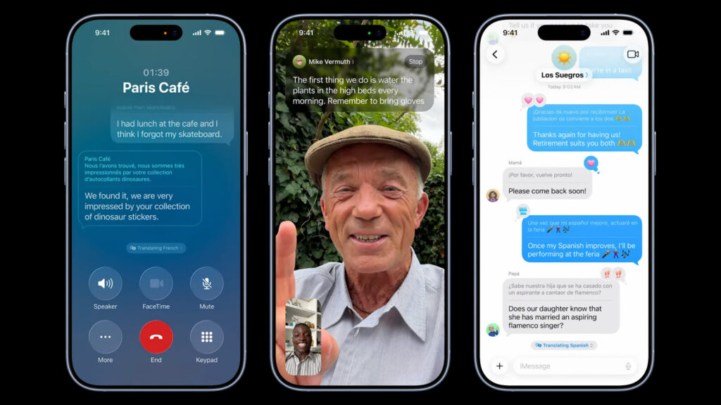 Apple Event skärmbild