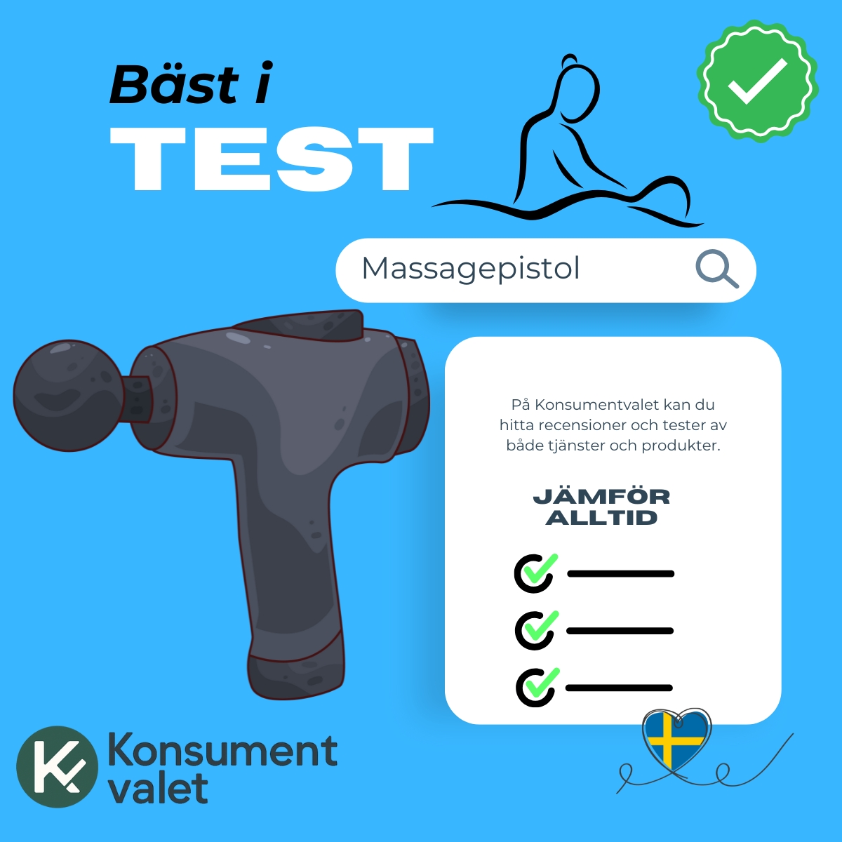 Massagepistol bäst i test