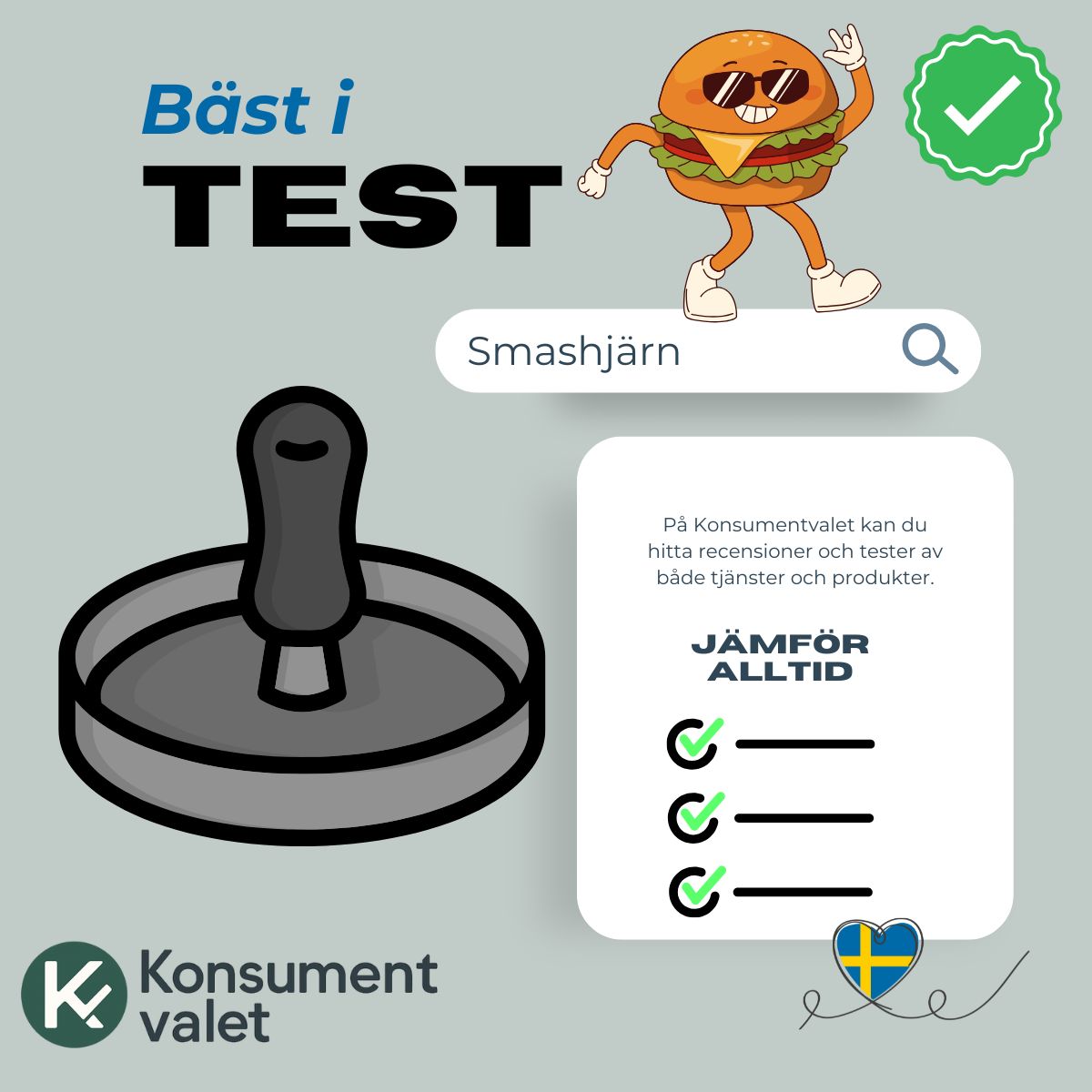 Smashjärn bäst i test