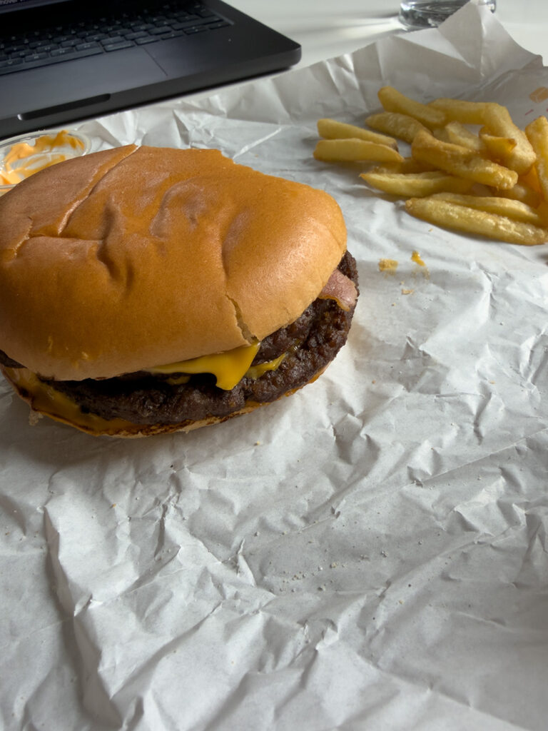 Burgar på burger king