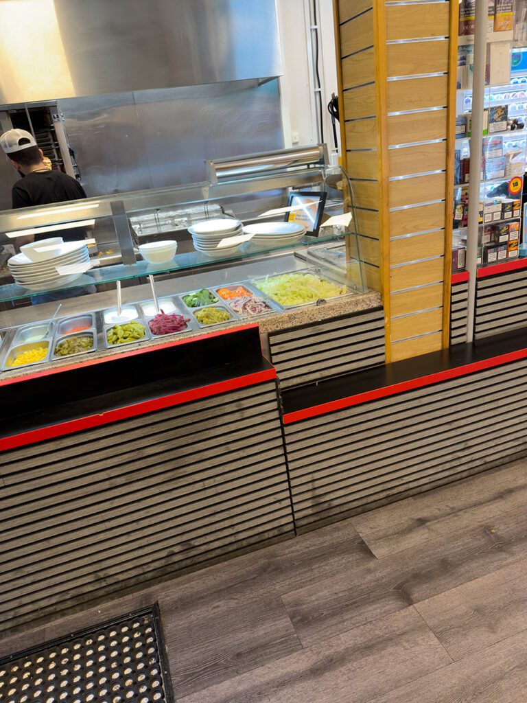Eddis grill insida restaurang