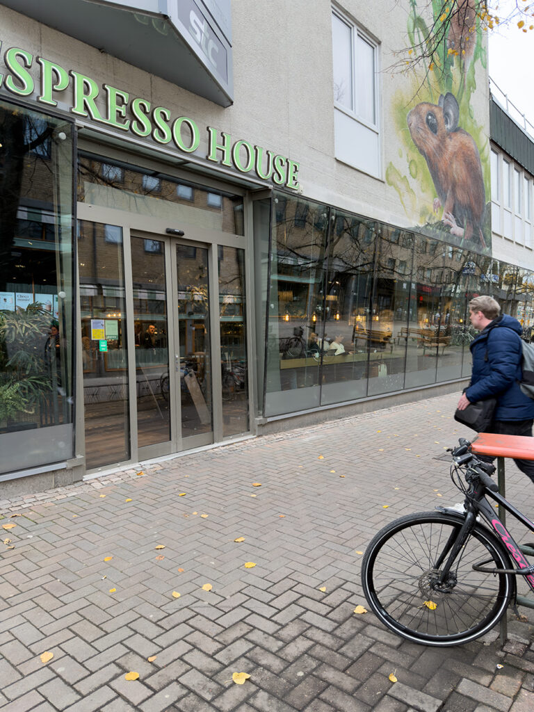 Espresso house utanför