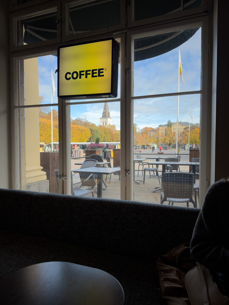 Waynes coffee inuti utsikt