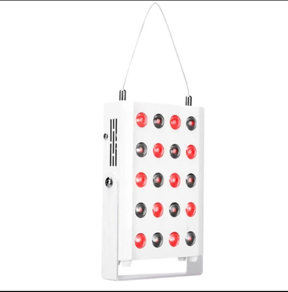 Biohacking Red Junior Infraröd ljuspanel hängandes