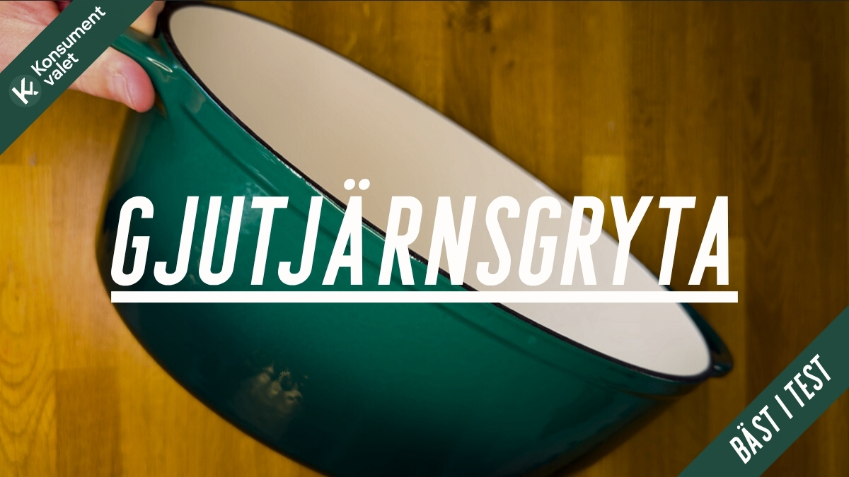 Gjutjärnsgryta bäst i test