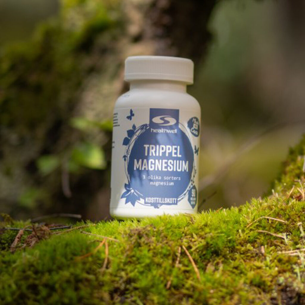 HealthWell tripple magneisum i skogen