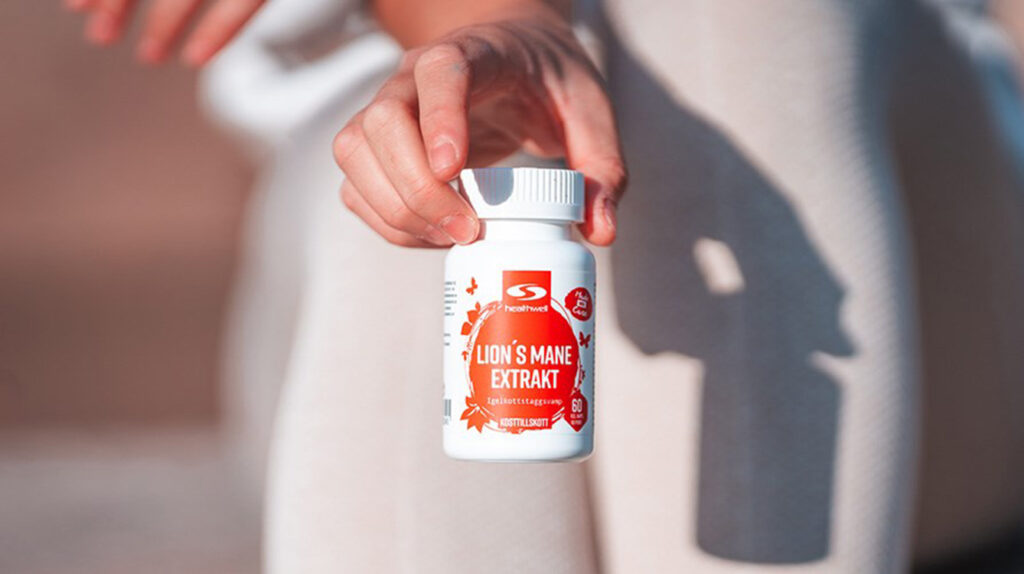 Healthwell Lions mane i hand