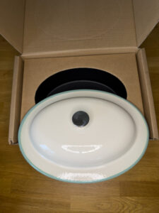 Kockums Jernverk 3L lock gjutjärnsgryta