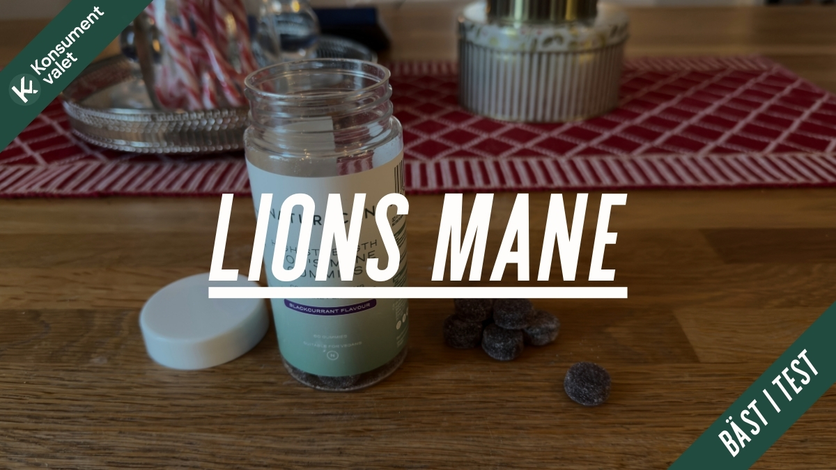 Lions mane bäst i test
