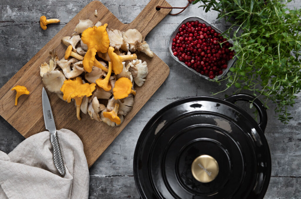 Nordwik gryta bredvid mat