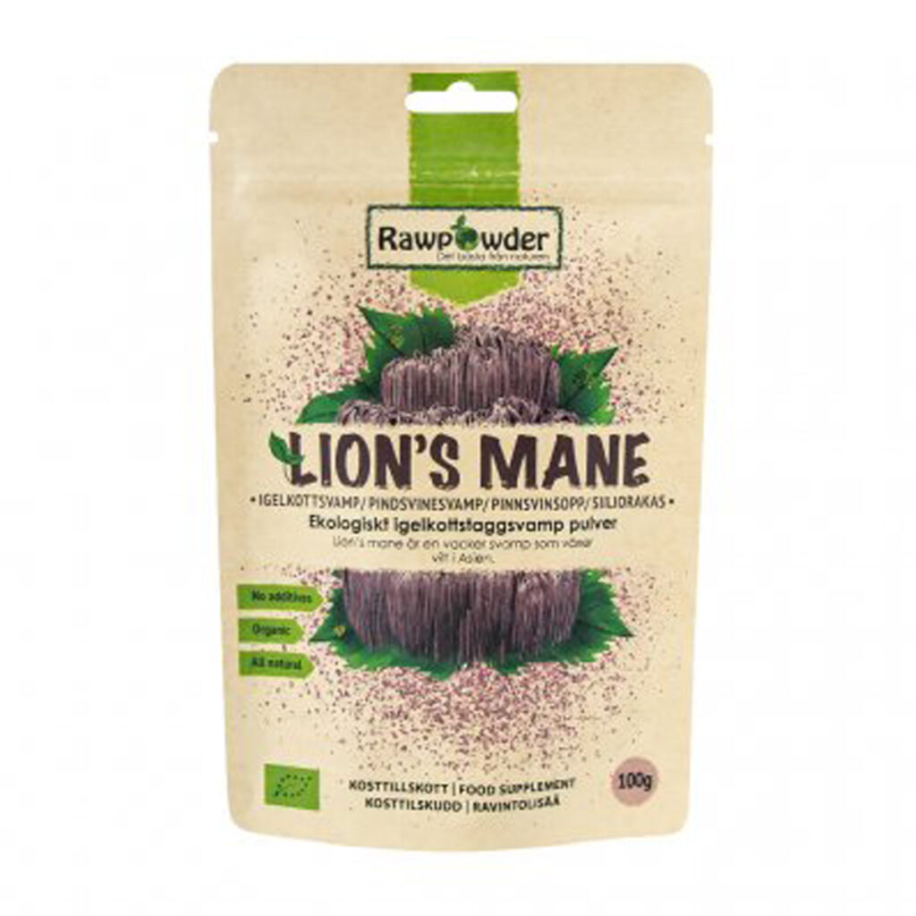 Rawpowder Lion’s mane Pulver