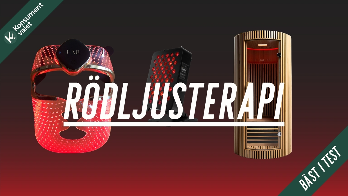 Rödljusterapi bäst i test