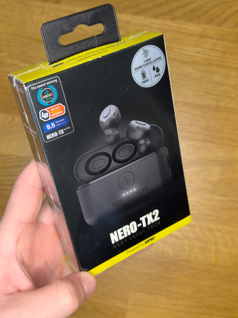 Oöppnad förpackning SUPRA NERO-TX2