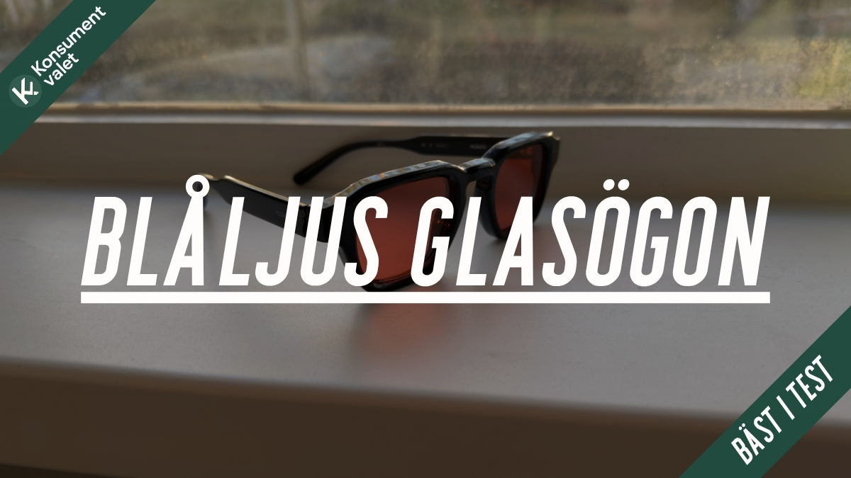 Blåljus glasögon bäst i test