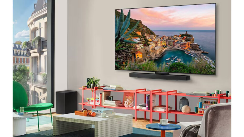 LG 65 OLED evo AI C5 dekorativbild